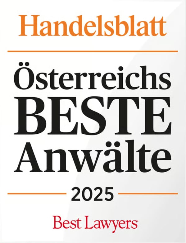 Cover Handelsblatt Juni 2025 - Österreichs beste Anwälte 2025